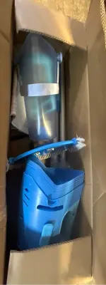 cordless handheld pool vacuum used as is