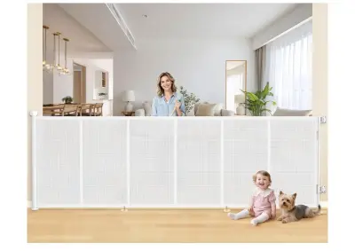 120 inch retractable gate used as is