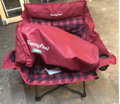 Sunny feel foldable camping chair
