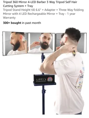 Tripod 3way mirror similar to image