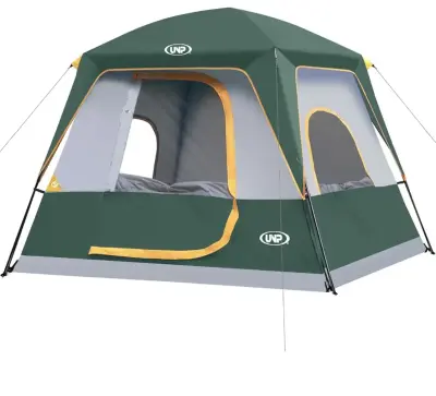 camping tent used as is