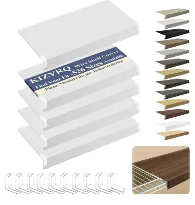 5pack wire shelf covers 48”x12” similar to image