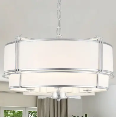 19.7” drum chandelier similar to image