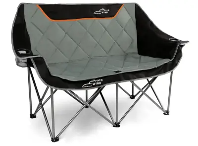Fairwind foldable camping love seat similar to image