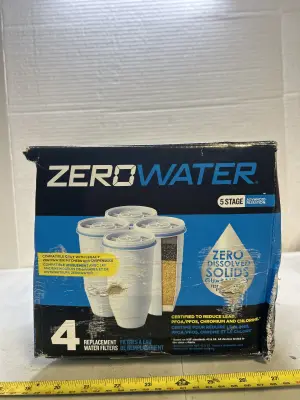 4 zero water replacement filters