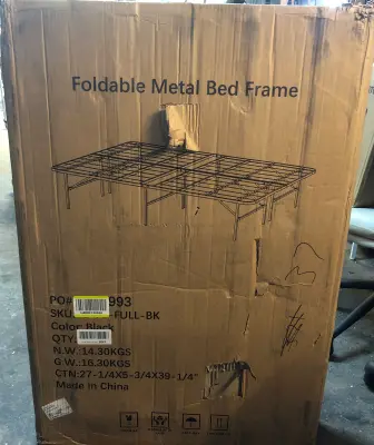Full size metal bed frame