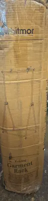 folding garment rack used as is