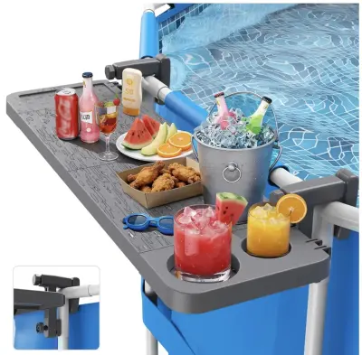 Pool side bar for above ground pool similar to image