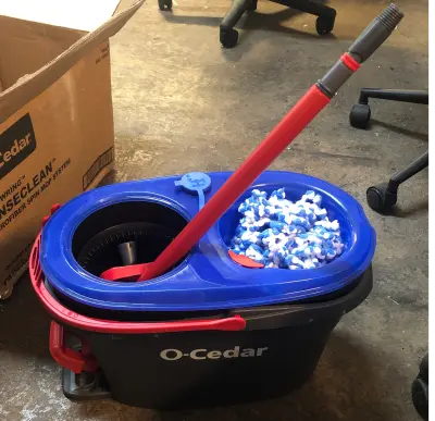 OCedar mop and bucket