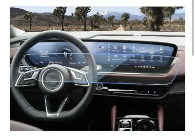 30” tempered glass screen protector 24-26 Buick envision