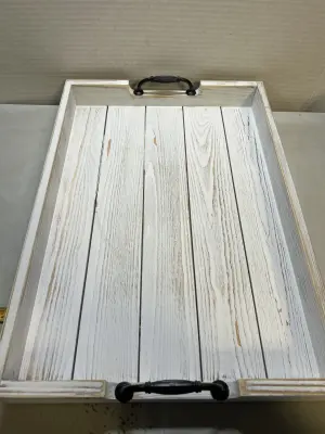 wooden tray