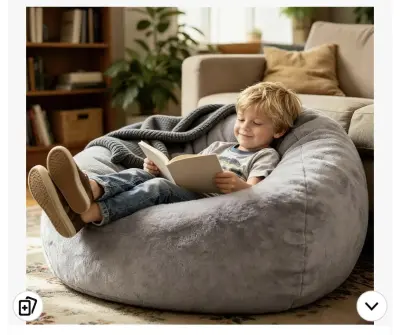 Bean bag chair similar to image