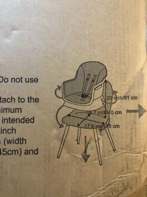 Ezebaby high chair