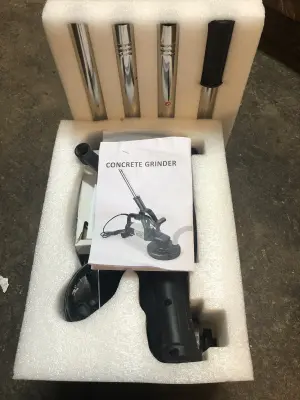 Concrete grinder used as is untested