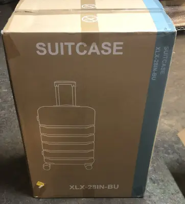 Large 28” luggage expandable hard side similar to image