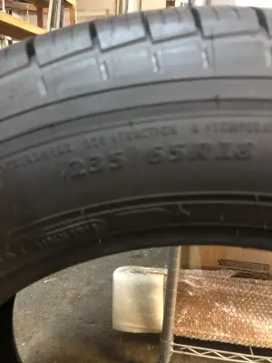 New Goodyear assurance maxlife 2 235/65R18 tire