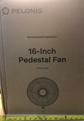 Pelonis 16” pedestal fan