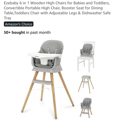 Ezebaby high chair similar to image
