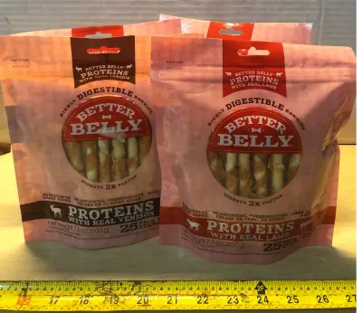4 bags 7oz Better Belly dog treats exp:1/2/29