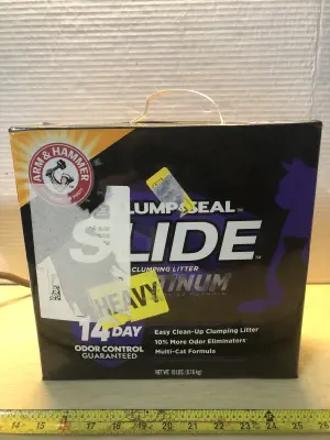 Arm&hammer 18lbs clump and seal cat litter