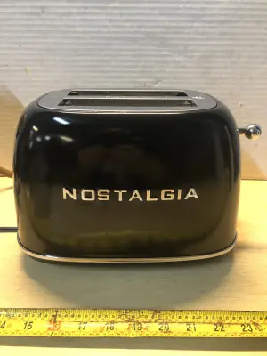 Nostalgia retro toaster works