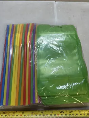 drink bags with straws