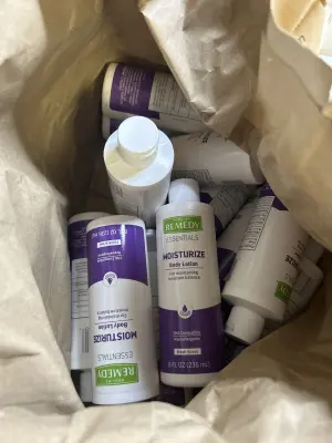 lot of Medline remedy moisturizer
