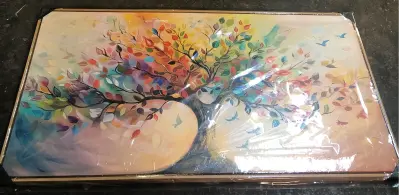 Framed wall decor