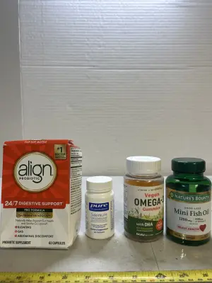 4 various supplements