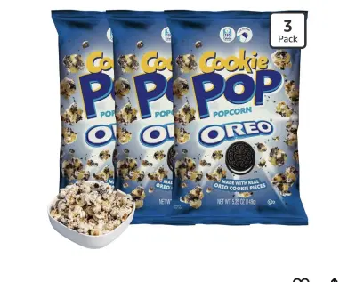3 pack cookie pop