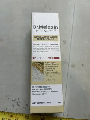 4 dr melaxin peel shot