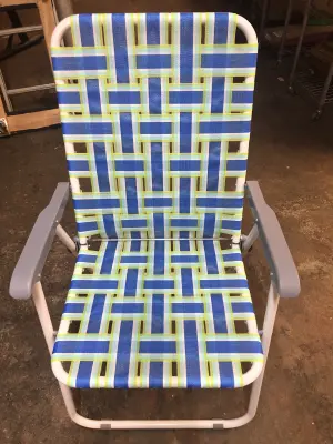 2pc foldable lawn chairs