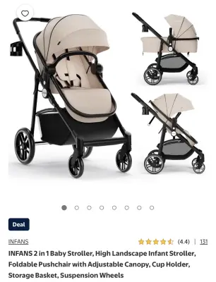 Infans baby stroller similar to image