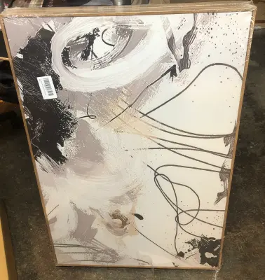 3pc 24x36” abstract wall art