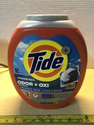 93oz 63pacs Tide laundry pods