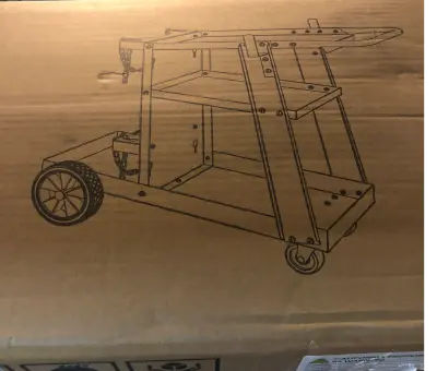 Tooliom welding cart