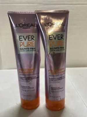loreal frizzy defy shampoo and conditioner set