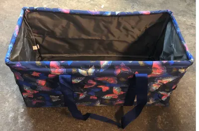 Collapsible car basket