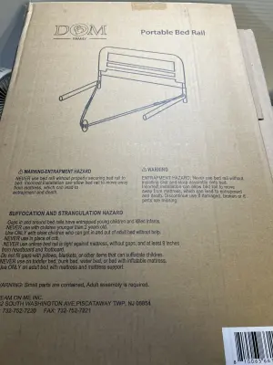portable bed rail