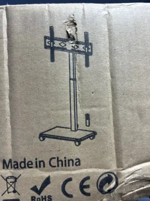 electric tv cart been opened