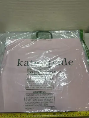 lot of pink and green kate spade bags