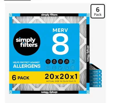 6 pack filters
