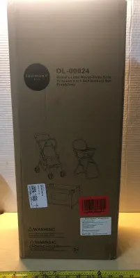 Olivia’s little world 3 in 1 doll nursery set pink and grey