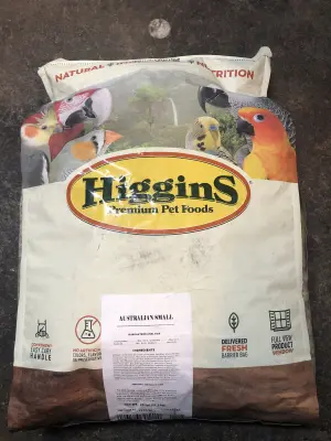 25lb Higgins premium bird feed exp:12/5/26