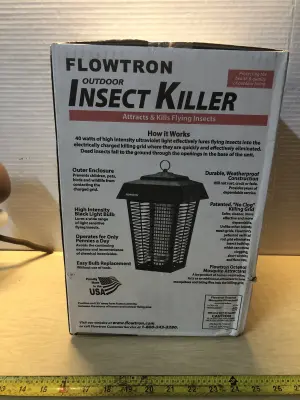 Flowtron outdoor insect killer