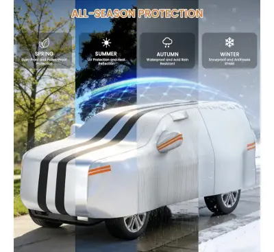 Waterproof car cover similar to image
