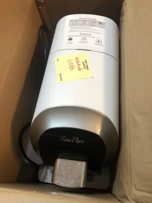 SimPure water filtration system used as is untested