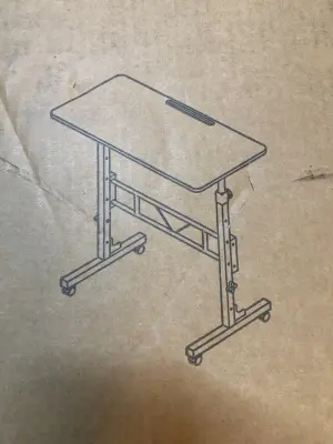 Computer desk 80x40x70-110cm