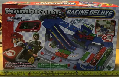 Mario kart racing deluxe rack track