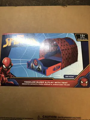 Spider-Man Toddler sleep and play with tent